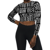 Rhythms Long Sleeve Crop Top